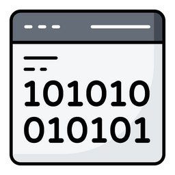 Binary Interface  Icon