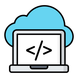 Cloud Coding  Icon