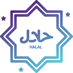 Logotipo halal  Icono