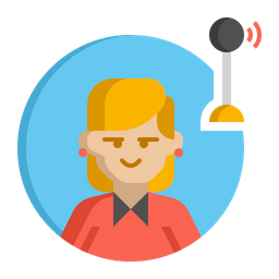 Female Chairman  Icon