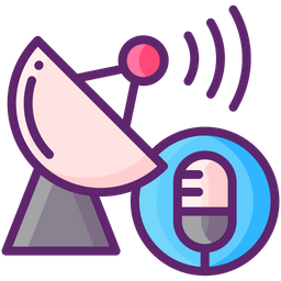 Audio Broadcast  Icon