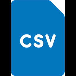Comma Separated Values File  Icon