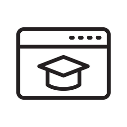 E learning  Icon