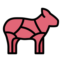 Lamb Cut  Icon