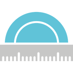 Architectural Protractor  Icon