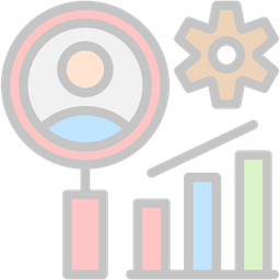Crescimento de análise  Ícone