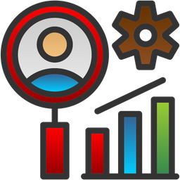 Crescimento de análise  Ícone