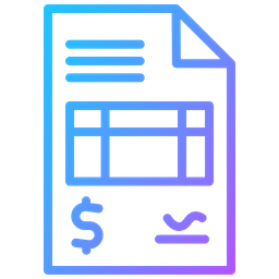 Invoice  Icon