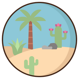 Desert Landscaping  Icon