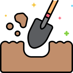 Digging  Icon