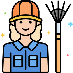 Female Groundskeeper  Icon