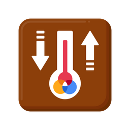 Temperatura de cor  Ícone