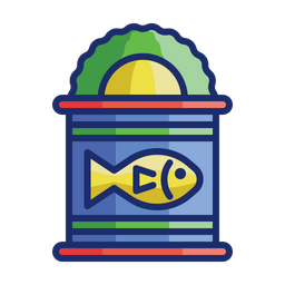 Canned Seafood  Icon