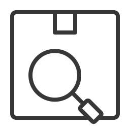 Caja de investigación  Icono