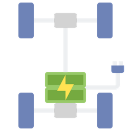 Battery Electric Vehicle  Icon