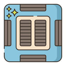 Ac Ceiling Cassette  Icon