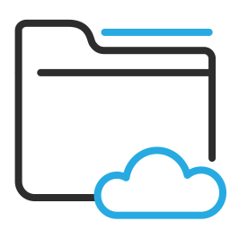 Cloud Folder  Icon