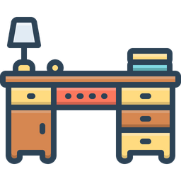 Desk Counter  Icon