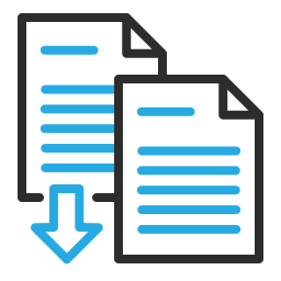 Combine Documents  Icon