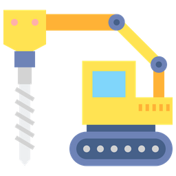 Boring Machine  Icon