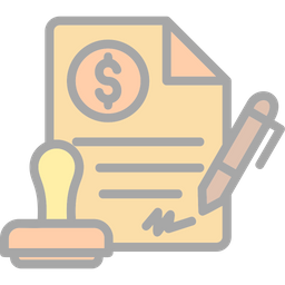 Agreement Paper  Icon