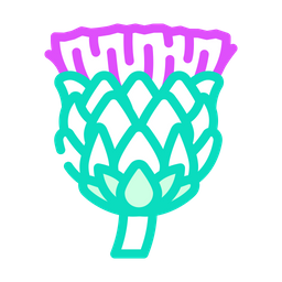 Artichoke Flower  Icon