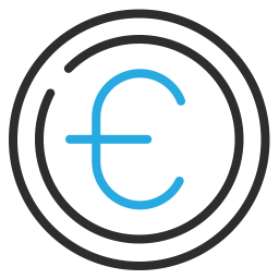 Currency Euro  Icon