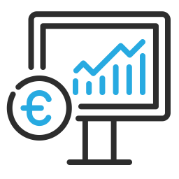 Currency growth  Icon