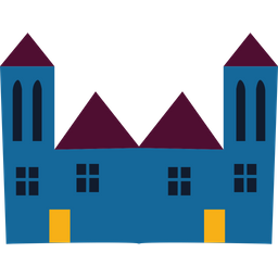 House blue wall  Icon