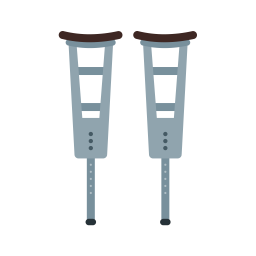 Crutches  Icon