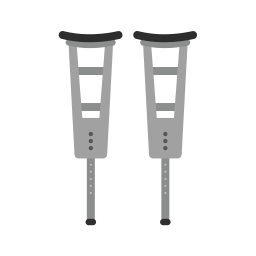 Crutches  Icon