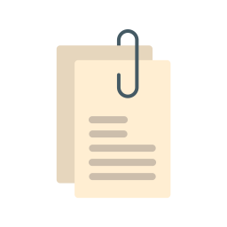 Attached documents  Icon