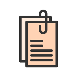 Attach document  Icon