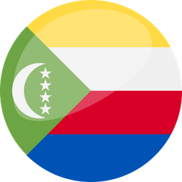Comoros Flag Country Icône