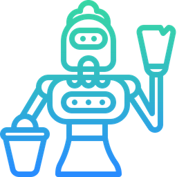 Cleaning Robot  Icon