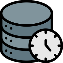 Clock Database  Icon