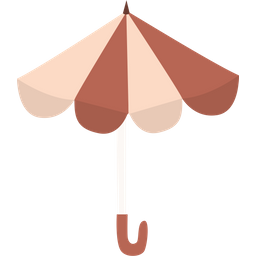 Umbrella Travel  Icon