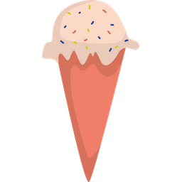 Cucurucho de helado  Icono