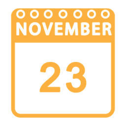 November Calendar  Icon