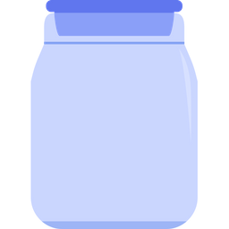 Empty Large Jar  Icon