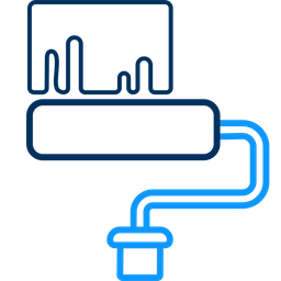 Rolo de pintura  Ícone