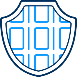 Binary shield  Icon