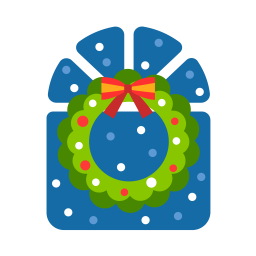 Christmas wreath  Icon