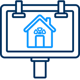 Advertisement house  Icon