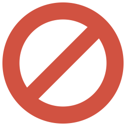 Block Ban Lock Icon