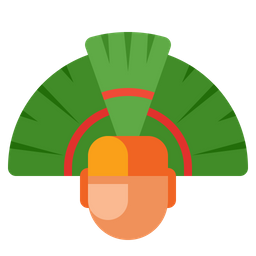 Aztec Feathered Headdress  Icon