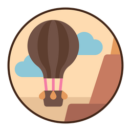 Air Balloon Ride  Icon