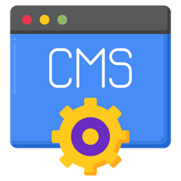 Content Management System  Icon