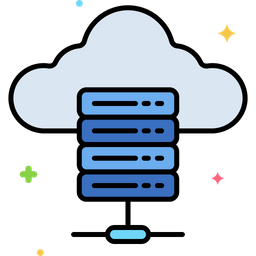 Cloud Infrastructure  Icon