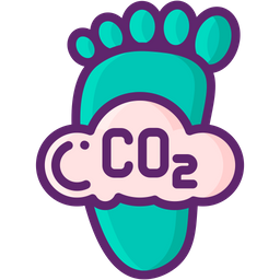 Carbon Footprint  Icon